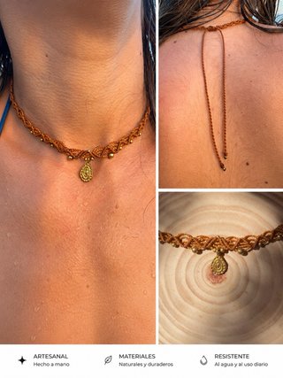 Mantra · Collar Lágrima de Ámbar