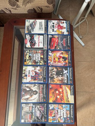 Lote 12 Juegos PS2 (PlayStation 2)(SIN MANUELES)
