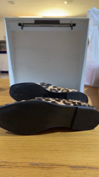 Mocasines Zara Leopardo Talla 38