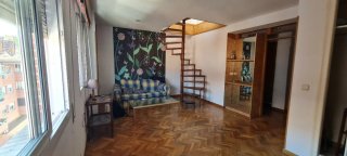 Escalera de caracol de madera