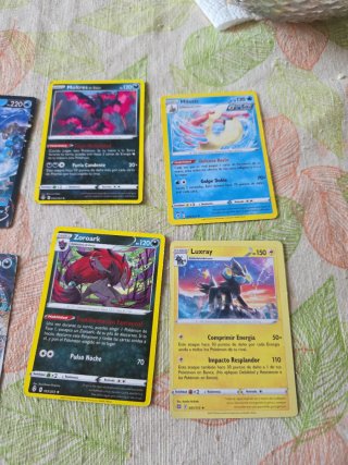 16 Cartas Pokémon Auténticas