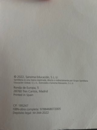Lengua castellana, 5 Primaria