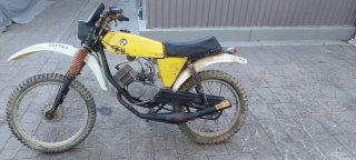 Puch minicross de 1979.Sin papeles. Arranca bien.