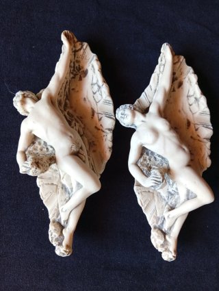 Figuras antiguas de cerámica