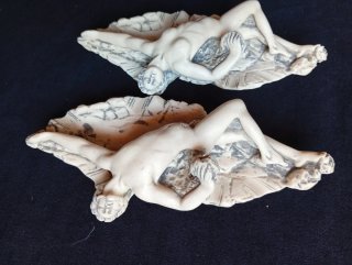 Figuras antiguas de cerámica