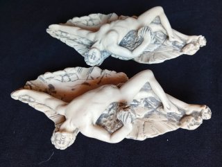 Figuras antiguas de cerámica