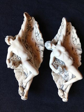 Figuras antiguas de cerámica