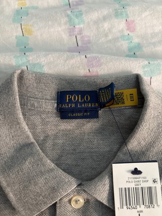 Polo Ralph Lauren Gris Talla L