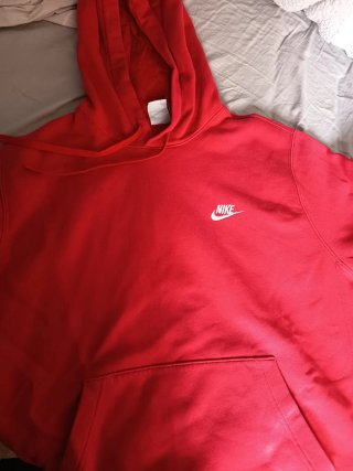 Sudadera Nike Roja Talla L Hombre