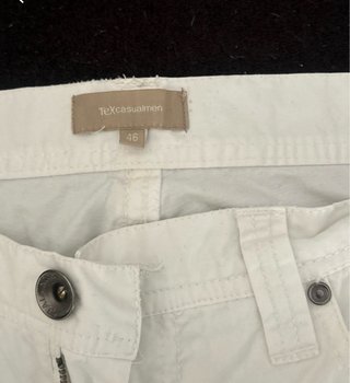 Pantalón vaquero blanco hombre