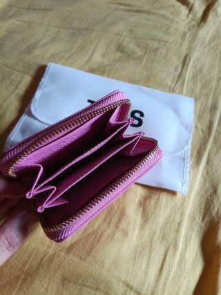 Monedero Tous rosa pequeño