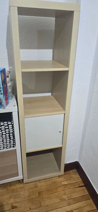 Estantería Kallax Ikea Beige