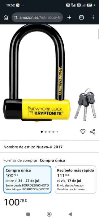 Kryptonite New York máxima seguridad