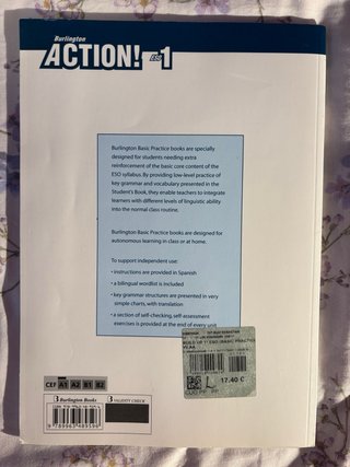 BURLINGTON ACTION 1§ESO WB BASIC PRACTICE 14 BU...