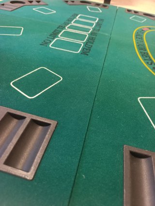 Tablero de Póker Plegable Texas Holdem