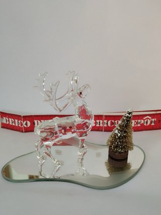 Figura di renna in cristallo Swarovski
