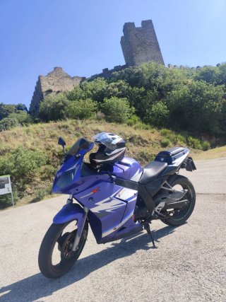 Daelim Roadwin 125R FI Morado/Blanco
