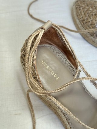 Uterque Alpargatas Cuña Talla 38