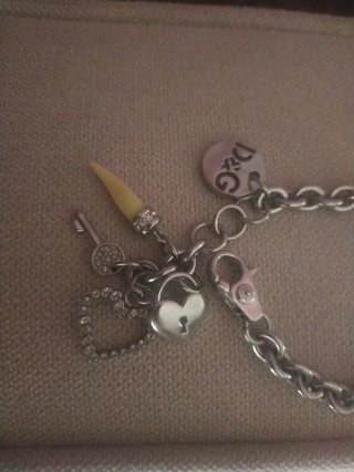 Pulsera D&G Plata y Amarillo