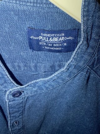 Camisa Vaquera Pull&Bear Talla M