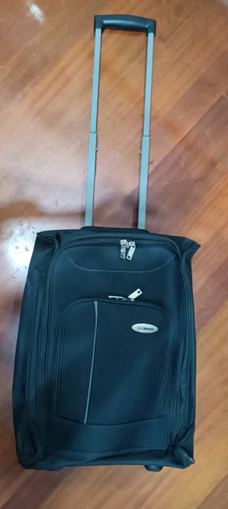 Maleta Benzi con ruedas gris