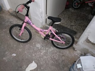 Bicicleta infantil rosa