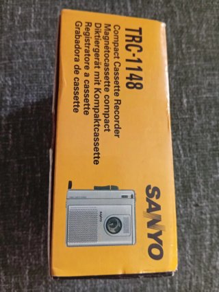 Grabadora Cassette Sanyo TRC-1148 con CAJA