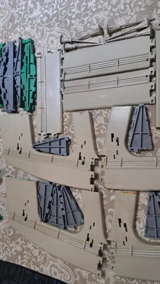 Gran puente Scalextric + Elevadores