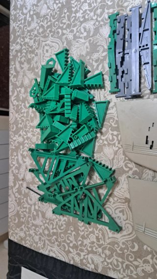 Gran puente Scalextric + Elevadores