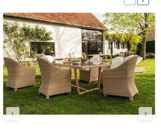 Conjunto Comedor Jardín Leroy Merlin