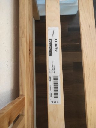 Cama individual Ikea para niñ@