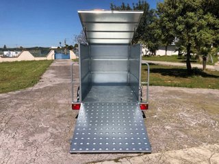Remolque caja cerrada 1 eje
