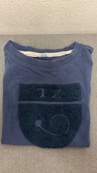 Camiseta azul niño talla 8