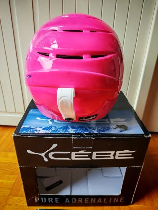 Casco Nieve Niña CEBE Talla XS. Regalo guantes