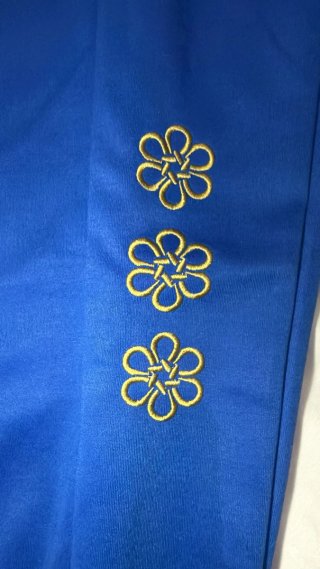 Conjunto Chándal Real Madrid Adidas Azul Dorado
