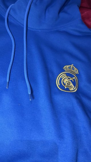 Conjunto Chándal Real Madrid Adidas Azul Dorado