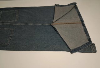 Falda vaquera larga Mango Talla M