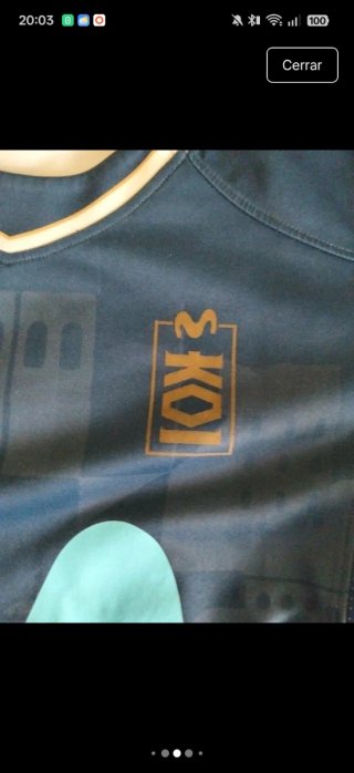 Camiseta Koi Kappa Azul/Verde