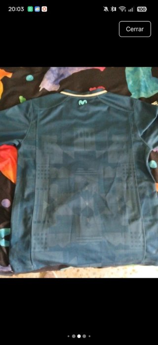 Camiseta Koi Kappa Azul/Verde
