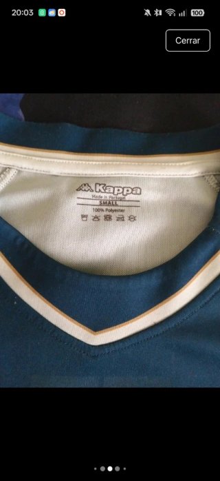 Camiseta Koi Kappa Azul/Verde
