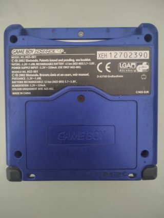 Game Boy Advance SP Ed. Kyogre + Zafiro Original