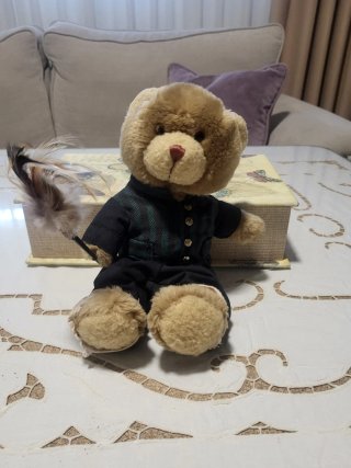 Osito teddy mayordomo