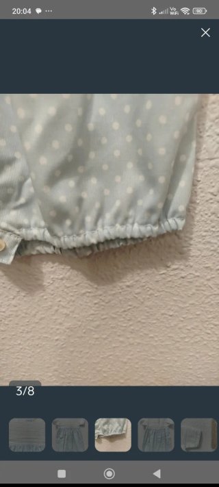 Pelele bebé 3-6 meses nuevo