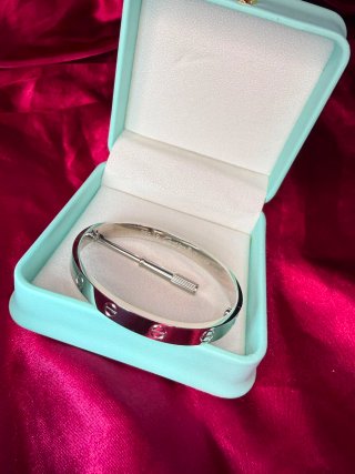 Pulsera Cartier Plata con Destornillador