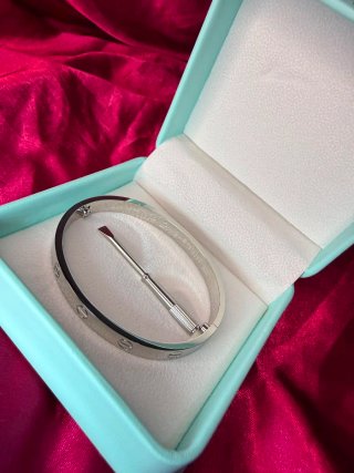 Pulsera Cartier Plata con Destornillador