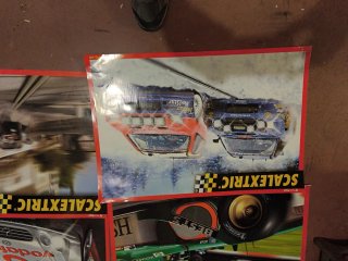 Lote 4 posters Scalextric 72x50