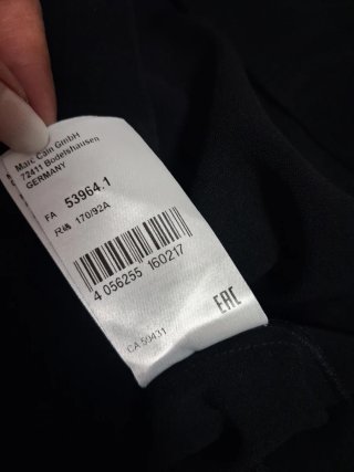 Vestido Marc Cain Talla 42 Negro