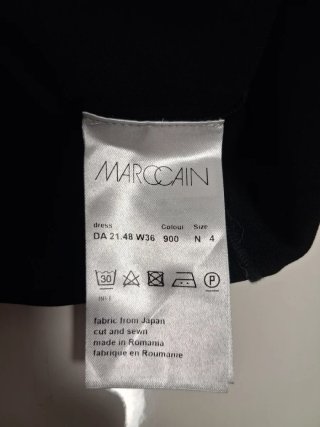 Vestido Marc Cain Talla 42 Negro
