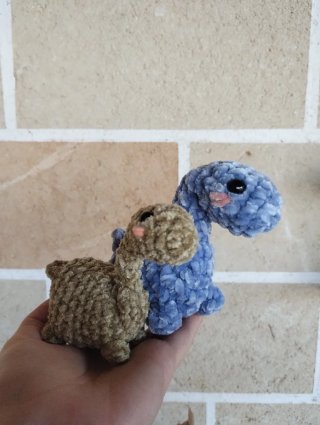 Portachiavi amigurumi fatti a mano