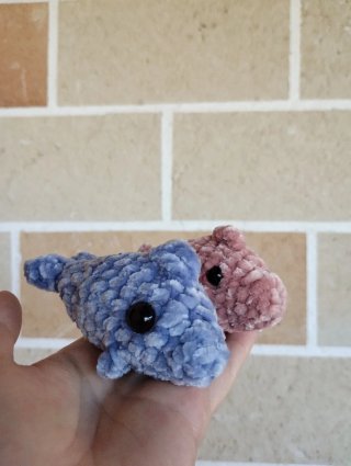 Portachiavi amigurumi fatti a mano